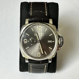 Panerai Luminor Due PAM 00943 45mm Stainless steel Gray