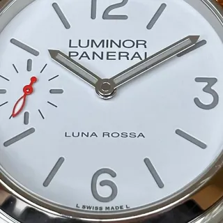 Panerai Luminor Luna Rossa PAM1342 44mm Stainless steel White