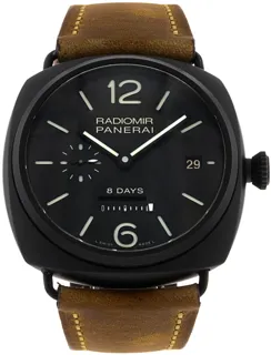 Panerai Radiomir 8 Days PAM 00384 Ceramic Black