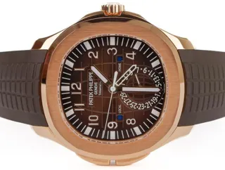 Patek Philippe Aquanaut 5164R-001 40.8mm Rose gold Brown