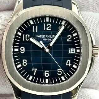 Patek Philippe Aquanaut 5168G-001 42mm White gold Blue