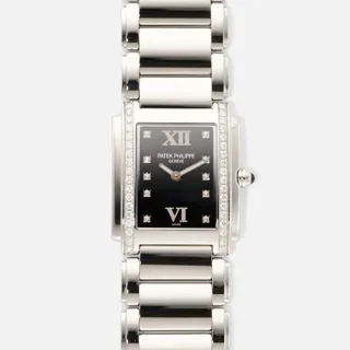 Patek Philippe Twenty~4 4910/10A-001 25mm Stainless steel Black