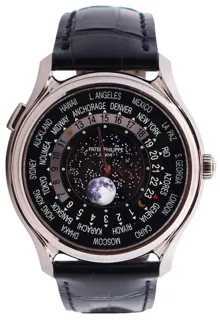 Patek Philippe World Time 5575G-001 40mm White gold Black