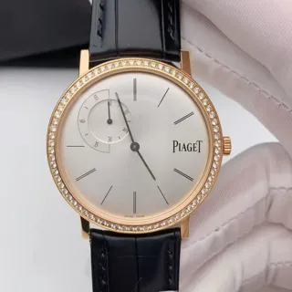 Piaget Altiplano G0A36118 40mm Rose gold Silver