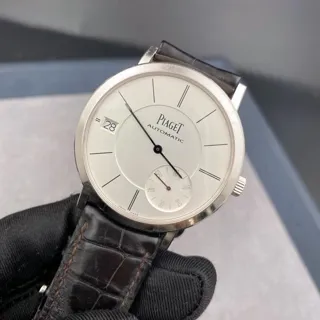 Piaget Altiplano G0A38130 40mm White gold Silver