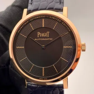 Piaget Altiplano G0A37127 Rose gold Brown