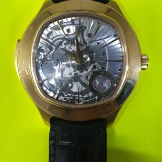 Piaget Emperador G0A38019 48mm Rose gold Silver