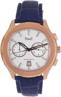 Piaget Piaget Polo Chronograph G0A43011 Rose gold Silver