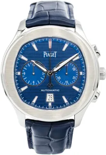 Piaget Polo S G0A43002 Stainless steel Blue