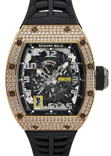 Richard Mille RM 030 RM 030 RG 50mm Rose gold Skeletonized