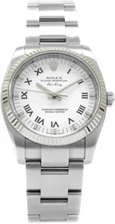 Rolex Air King 114234 34mm White gold and Stainless steel