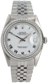 Rolex Datejust 36 16220 Stainless steel White