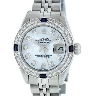 Rolex Datejust Stainless steel and 18k white gold White