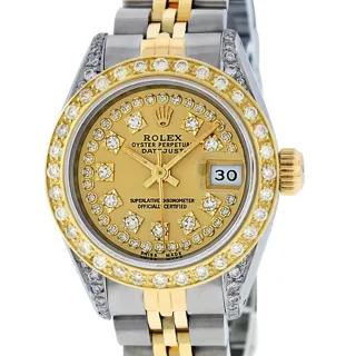 Rolex Datejust Yellow gold and Stainless steel Champagne