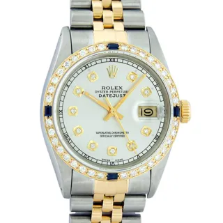 Rolex Datejust Stainless steel and 18k yellow gold Silver