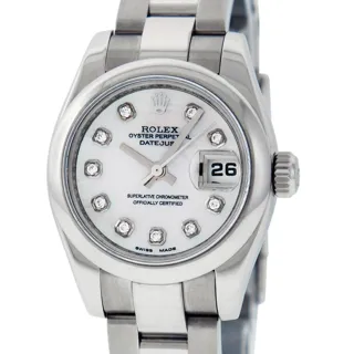 Rolex Datejust Stainless steel White