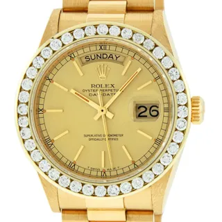 Rolex Day-Date "President" 36mm 18k yellow gold Champagne