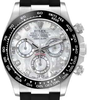 Rolex Daytona 116519LN White gold White