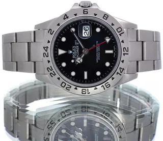 Rolex Explorer II 16570 40mm Stainless steel Black