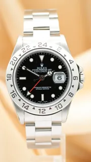 Rolex Explorer II 16570 40mm Stainless steel Schwarz