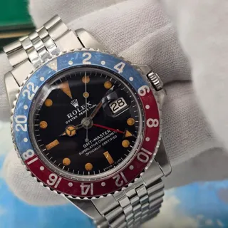 Rolex GMT-Master 1675 40mm Stainless steel Black