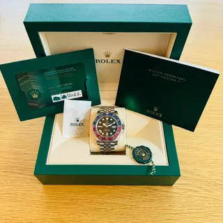 Rolex GMT-Master II 126710BLRO 40mm Stainless steel Black