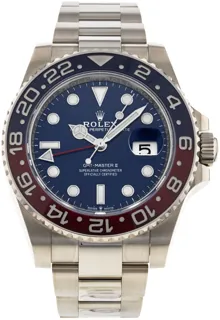 Rolex GMT-Master II 126719BLRO White gold Blue