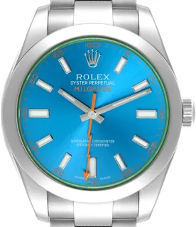 Rolex Milgauss 116400GV Stainless steel Blue