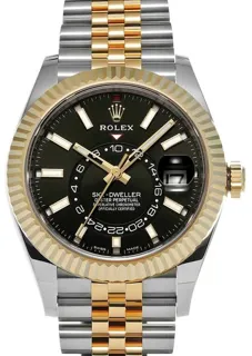 Rolex Sky-Dweller 326933 42mm Stainless steel Black