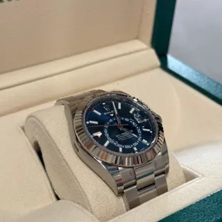 Rolex Sky-Dweller 326934 42mm Stainless steel Blue