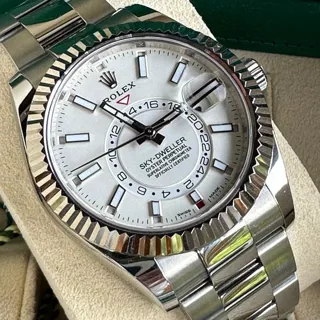 Rolex Sky-Dweller 326934 42mm Stainless steel White