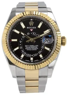 Rolex Sky-Dweller 326933 (TWO-TONE) 42mm Stainless steel Black