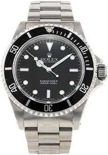 Rolex Submariner 14060 Stainless steel Black