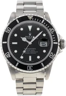 Rolex Submariner 16800 Stainless steel Black