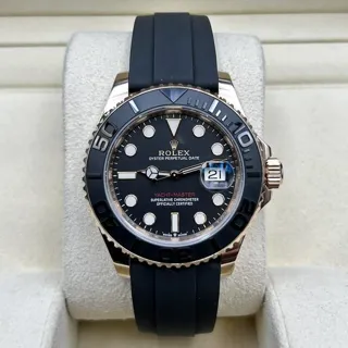 Rolex Yacht-Master 40 126655 40mm Rose gold Black