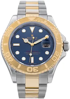 Rolex Yacht-Master 40 16623 Yellow gold and Stainless steel Blue