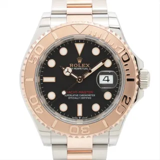 Rolex Yacht-Master 40 126621 (-MASTER GOLD/) 40mm Yellow gold and Stainless steel Black