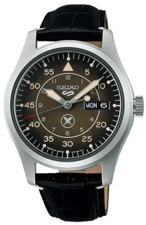 Seiko 5 Sports SBSA277 48mm Stainless steel Brown