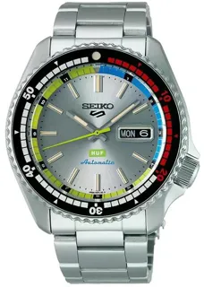 Seiko 5 Sports SRPL33K1 42mm Stainless steel Silver