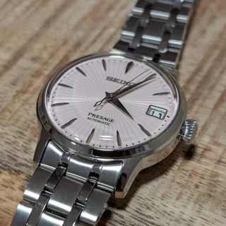 Seiko Presage SRP839J1 34mm Stainless steel Pink