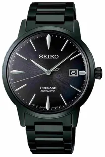 Seiko Presage SRPJ15J1 39.5mm Stainless steel Black