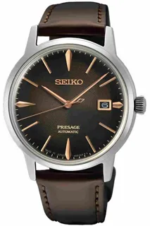 Seiko Presage SRPJ17J1 39.5mm Stainless steel Brown