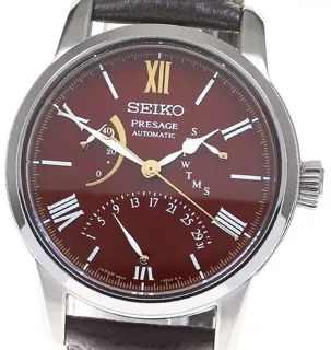 Seiko Presage SARD019/6R24-00L0 40mm Stainless steel Burgundy