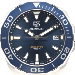 TAG Heuer Aquaracer 300M WAY111C.BA0928 42mm Stainless steel Blue