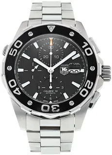 TAG Heuer Aquaracer 500M CAJ2110.BA0872 44mm Stainless steel Black