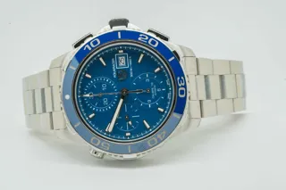 TAG Heuer Aquaracer CAK2112.BA0833 Ceramic and Stainless steel Blue