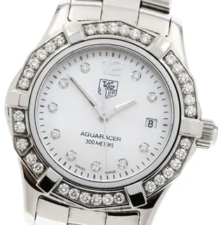 TAG Heuer Aquaracer WAF1416 28mm Stainless steel White