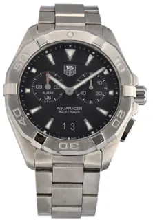 TAG Heuer Aquaracer WAY111Z 40mm Stainless steel Black