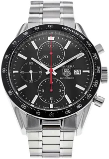 TAG Heuer Carrera Calibre 16 CV2014.BA0794 41mm Stainless steel Black