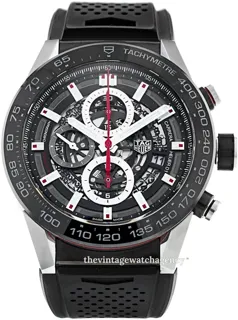 TAG Heuer Carrera CAR2A1Z.FT6044 45mm Ceramic and Stainless steel Skeletonized